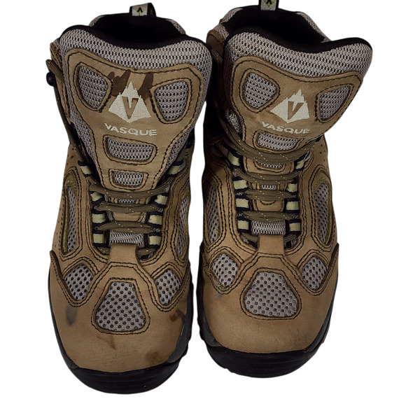 Vasque Breeze XCR‎ GTX Hiking Boot Sz 6.5 Women Gore-Tex Leather Mesh Brown Camp - Picture 8 of 12